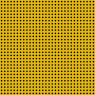 yellow in black polka