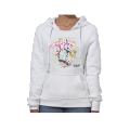 Graffiti hoodie oldskull Oldskull涂鸦连帽卫衣 女