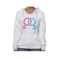 潮流元素Graffiti hoodie oldskull Oldskull涂鸦连帽卫衣 女