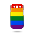 LGBT PRIDE经典彩虹色手机壳 三星 Galaxy S3(I9300) UV彩印