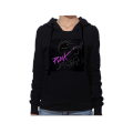 Graffiti hoodie oldskull Oldskull涂鸦连帽黑色卫衣 女